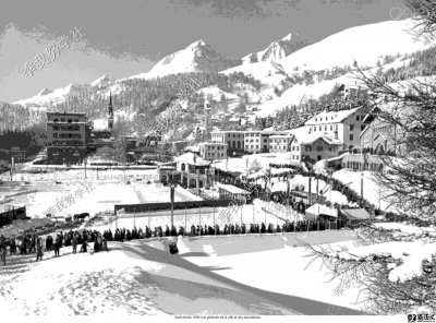​当香槟小镇遇上阿尔卑斯山：图说1948年圣莫里茨冬奥会开幕式