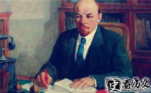 列宁油画