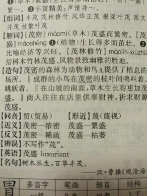 茂盛什么意思（茂盛解释）