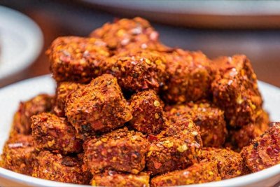 ​做豆腐乳，不用发酵长毛，农村土方法15分钟搞定，一周后开吃