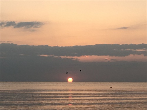 实拍:青海湖黑马河日出,很多人去了可惜没看上