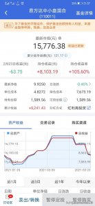 ​易方达中小盘基金分红通知